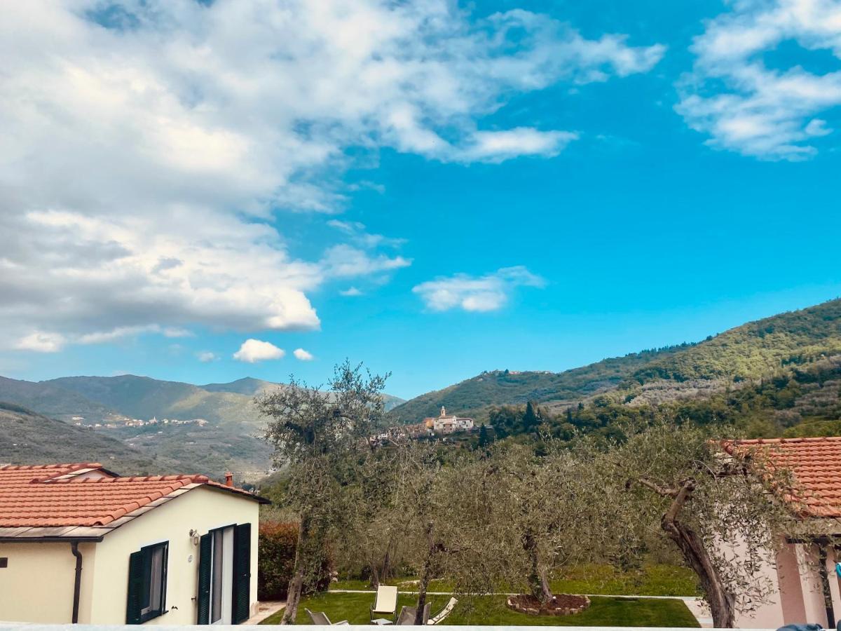 Casa Vacanze Gli Ulivi Borgomaro ภายนอก รูปภาพ
