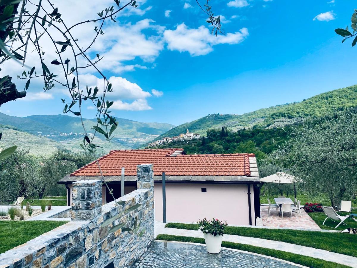 Casa Vacanze Gli Ulivi Borgomaro ภายนอก รูปภาพ