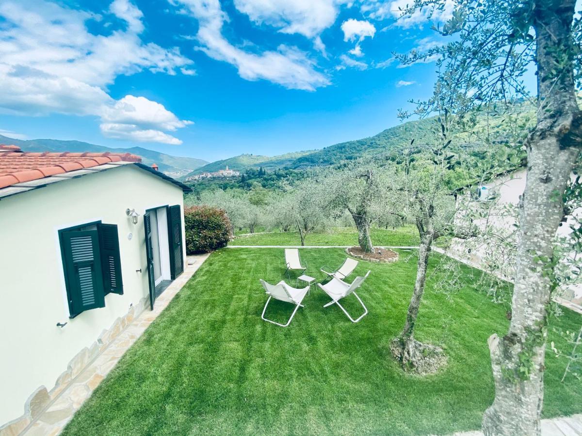 Casa Vacanze Gli Ulivi Borgomaro ภายนอก รูปภาพ